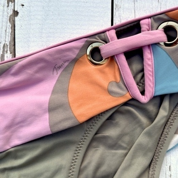 Trina Turk Beach Betty Two Piece Swimsuit - Picture 7 of 8